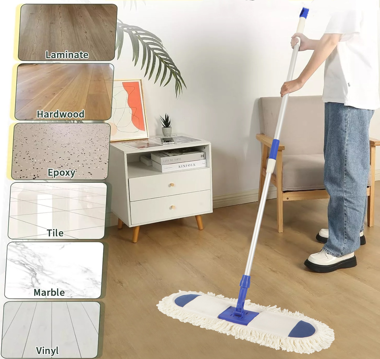 A Revolution in Commercial Cleaning: Multi-Function Flat Mop