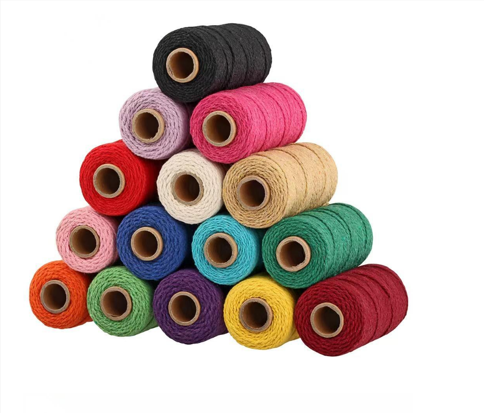 What products can cotton yarn be used in ?