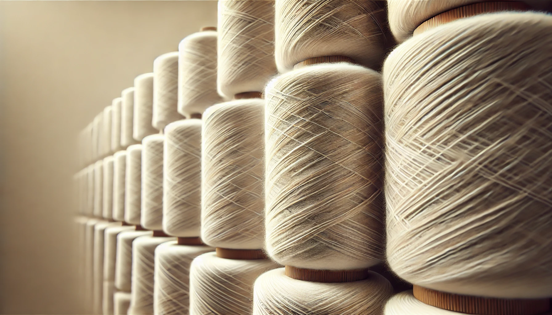 What is the process of cotton yarn manufacturing?