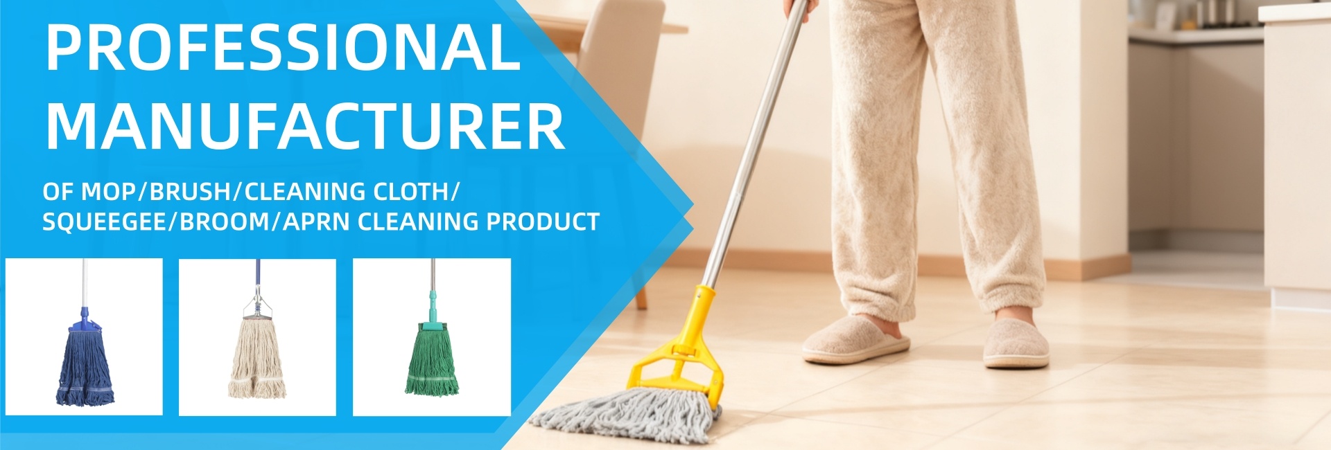 Innovative Cotton Mops Revolutionize Floor Cleaning Efficiency