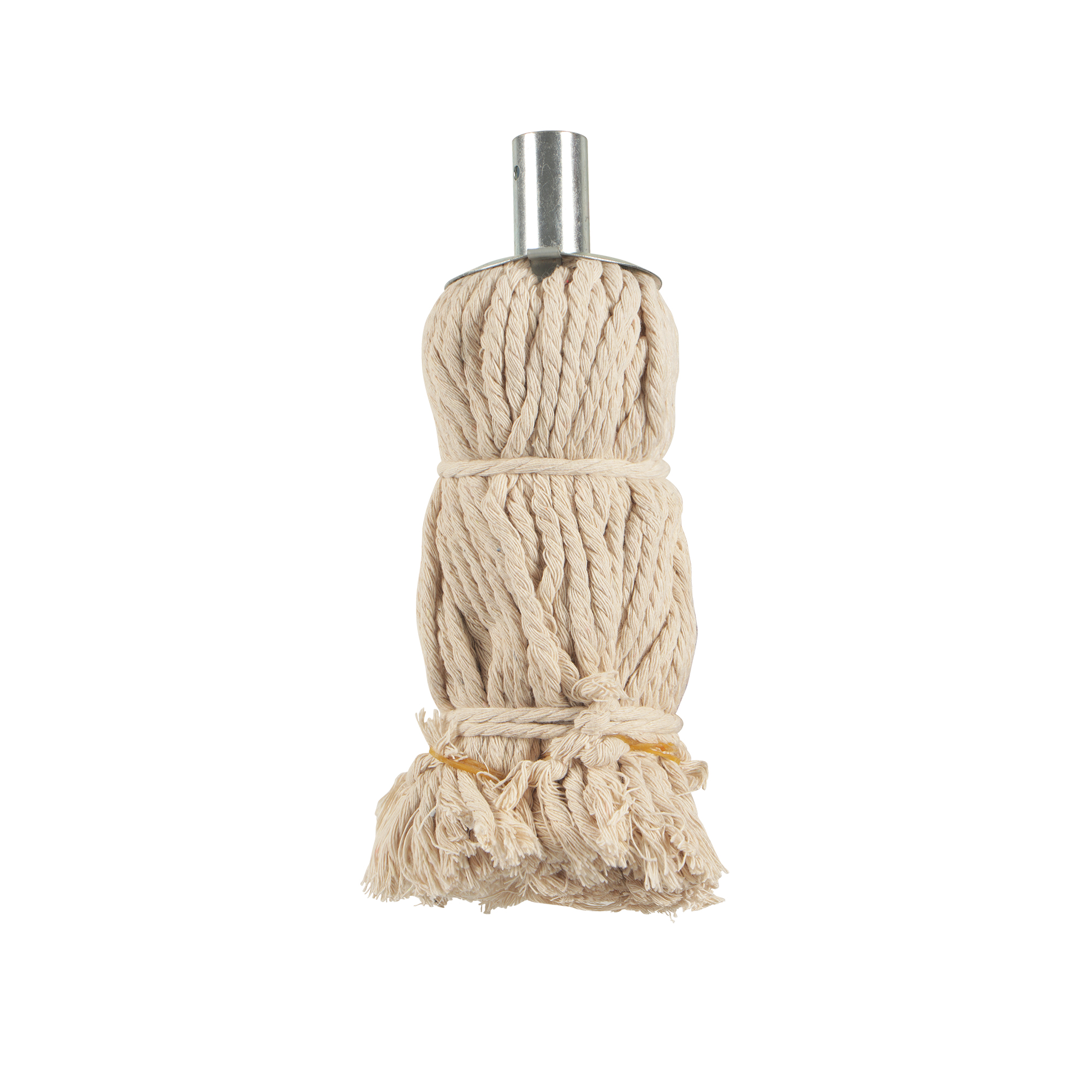Heavy-Duty Cotton Twine Mop Head with Metal Socket