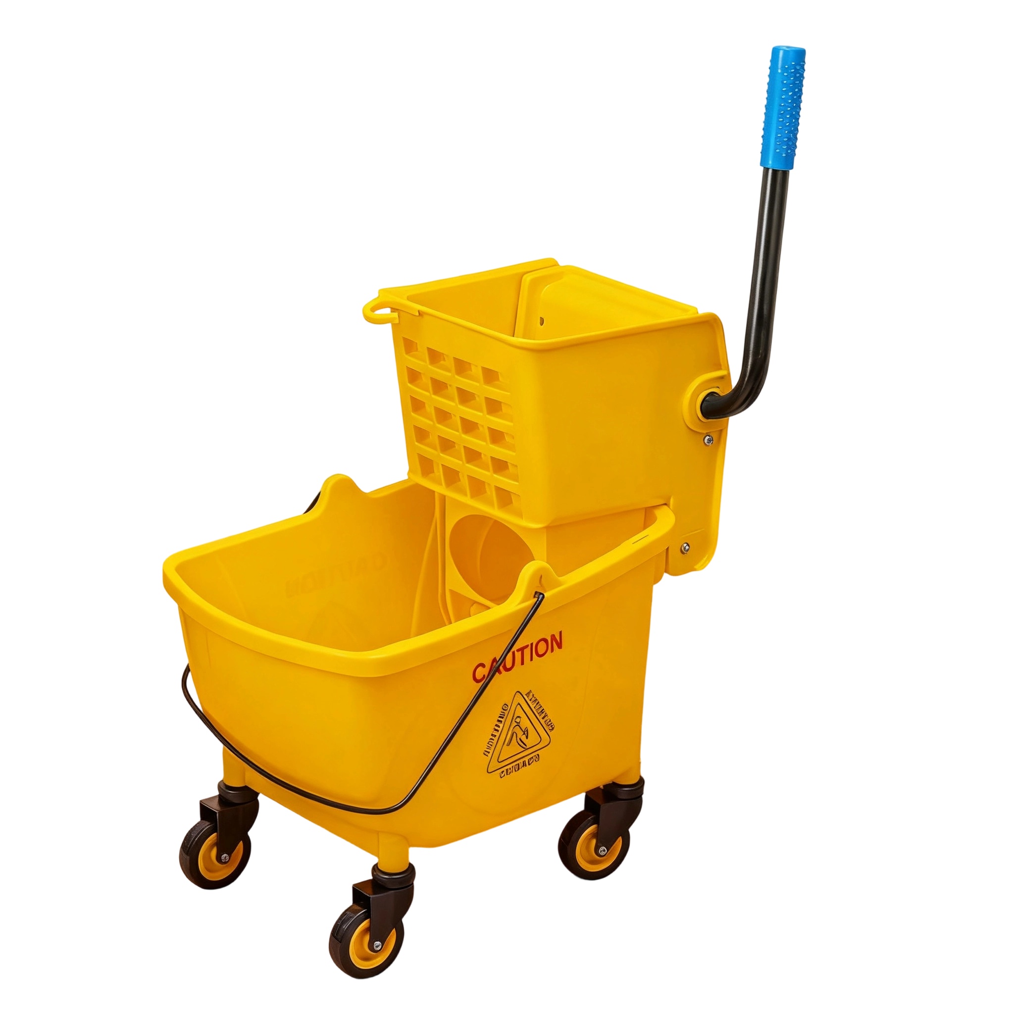 Is This Commercial Mop Bucket with Wringer the Solution to Your Cleaning Efficiency Woes?