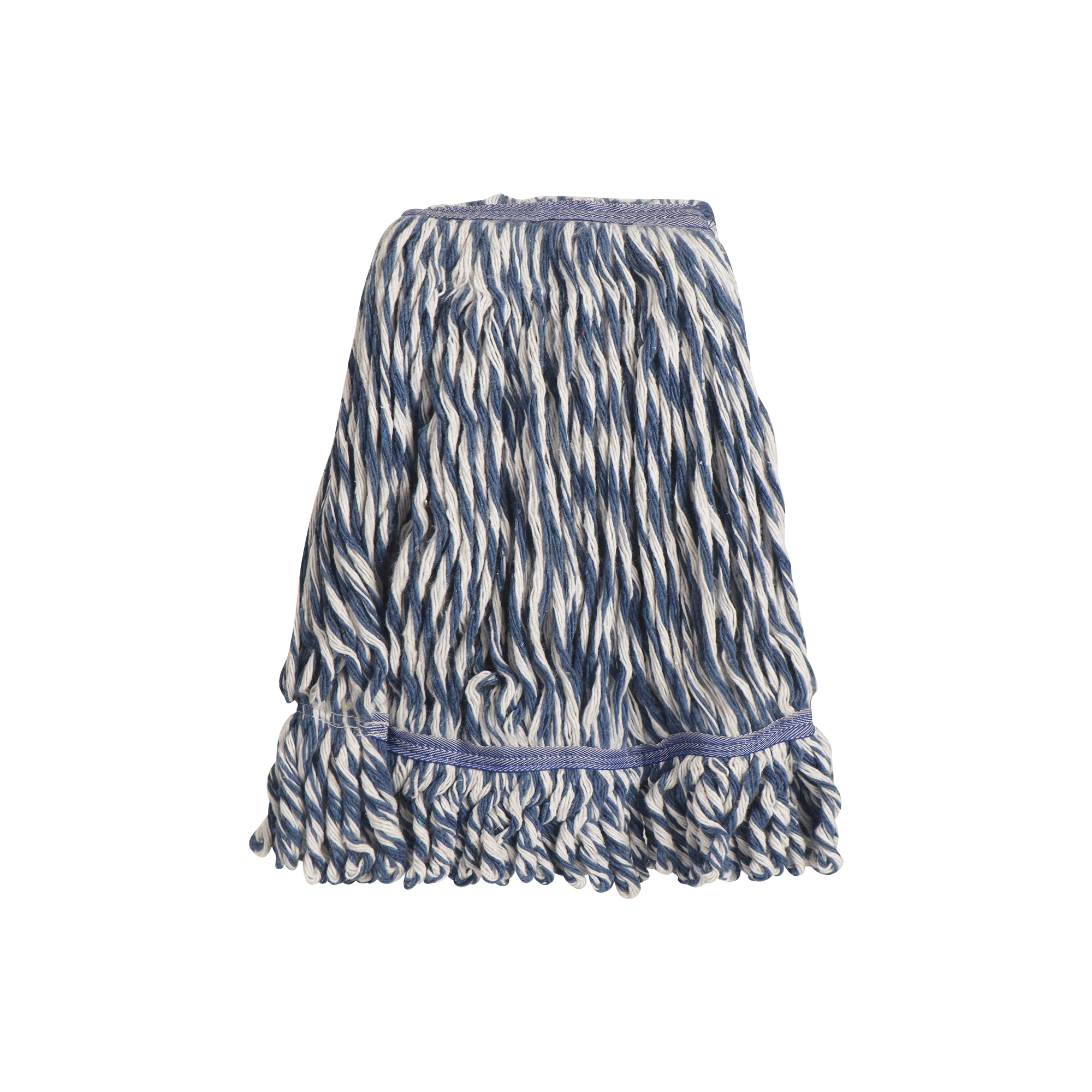 Why This Blue-White Twisted Cotton Mop Head Is a Top Pick for Heavy-Duty Cleaning