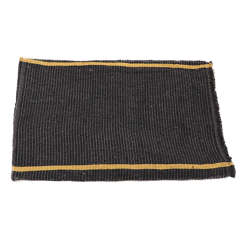 Black Cotton Cleaning Rag