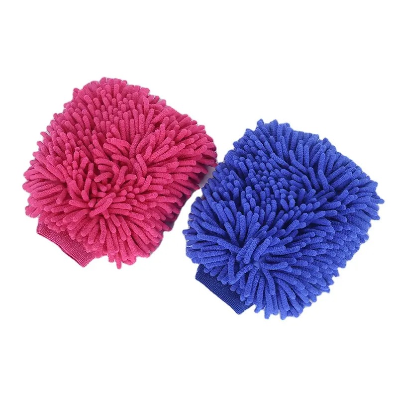 Chenille Glove-type Car Brush