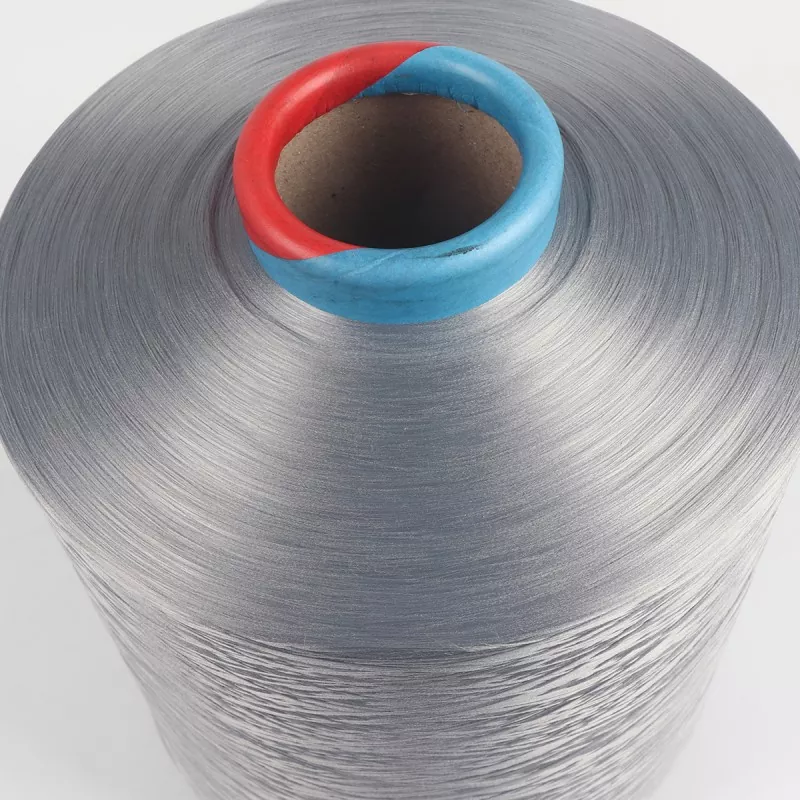 Gray Microfiber Yarn