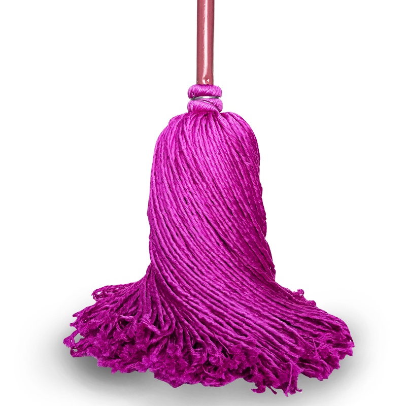 Iron Handle Polyester Wet Mop