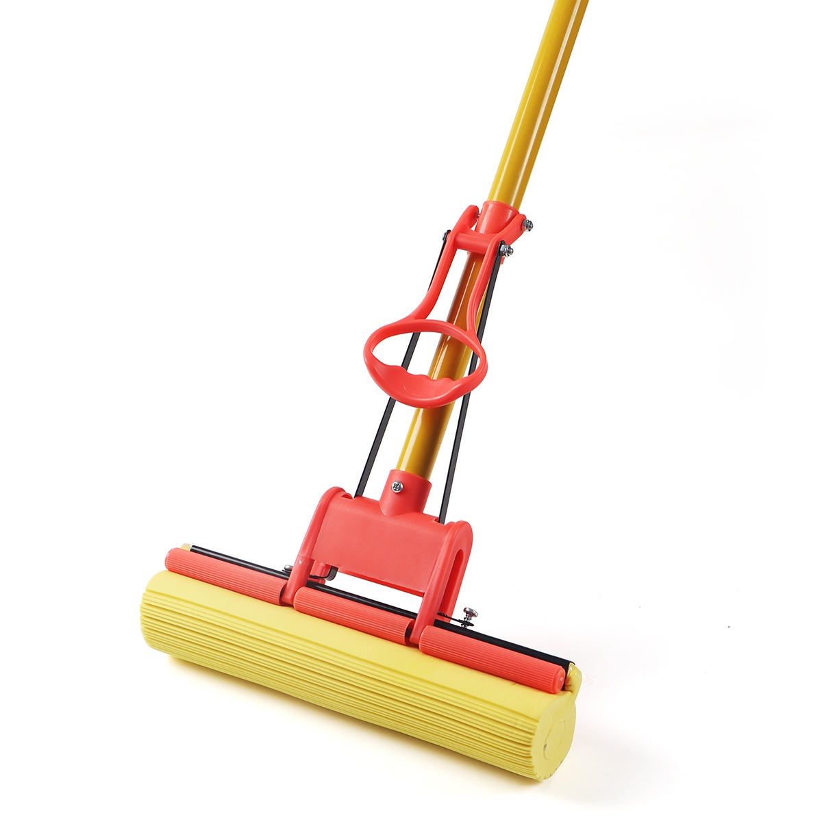 Iron Pole Roller Sponge Mop