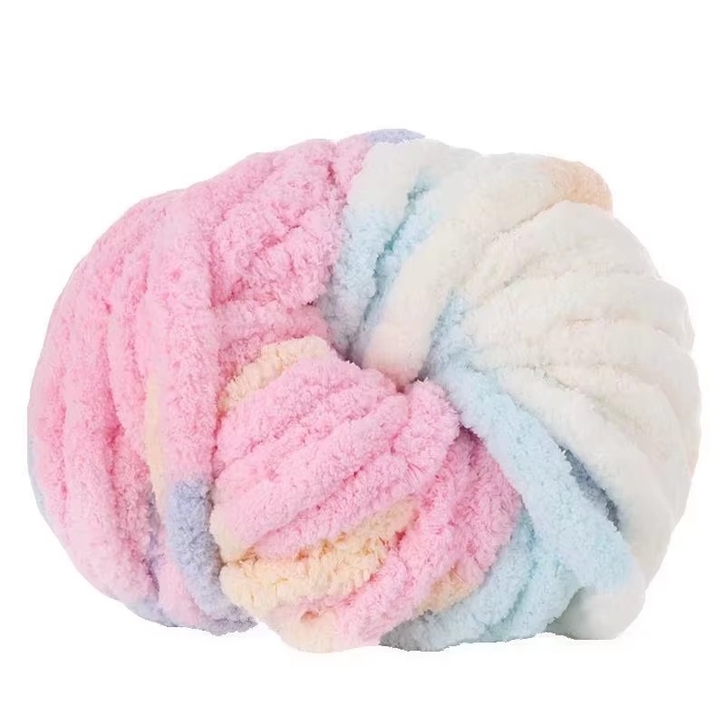 Knitting Chunky Chenille Microfiber Yarn