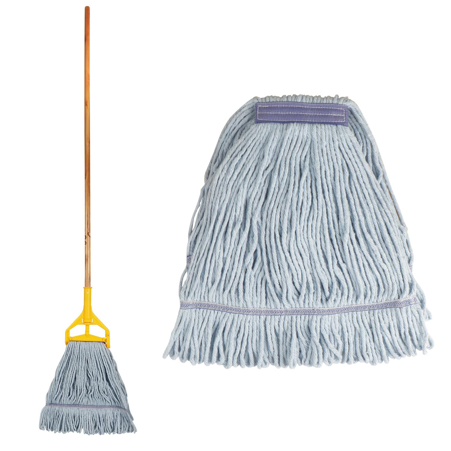 Loop End Kentucky Cotton Mop with Wooden Handle